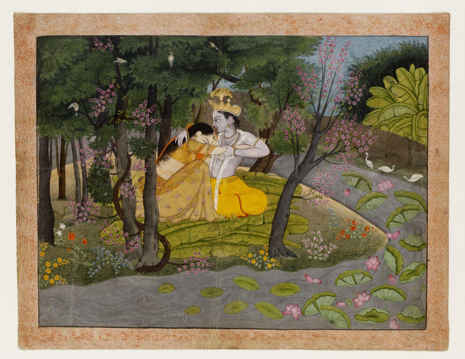 Radha and Krishna, ca. 1780