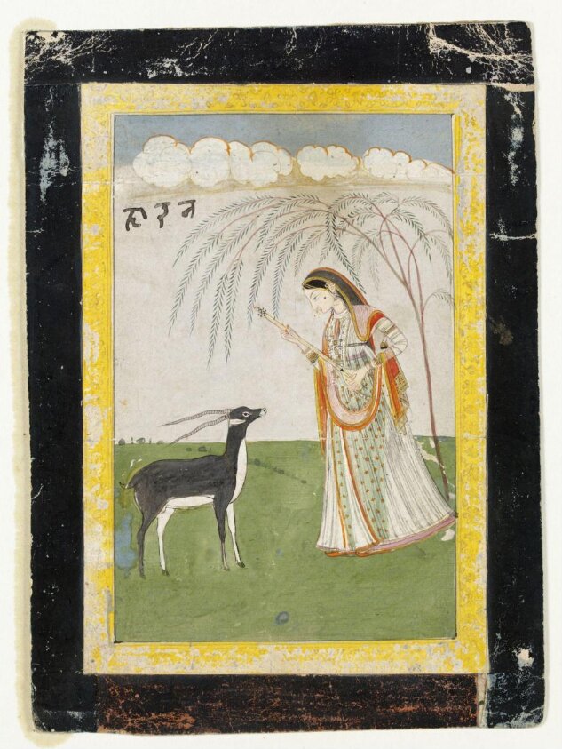 Painting (ca. 1780) by Mola Ram