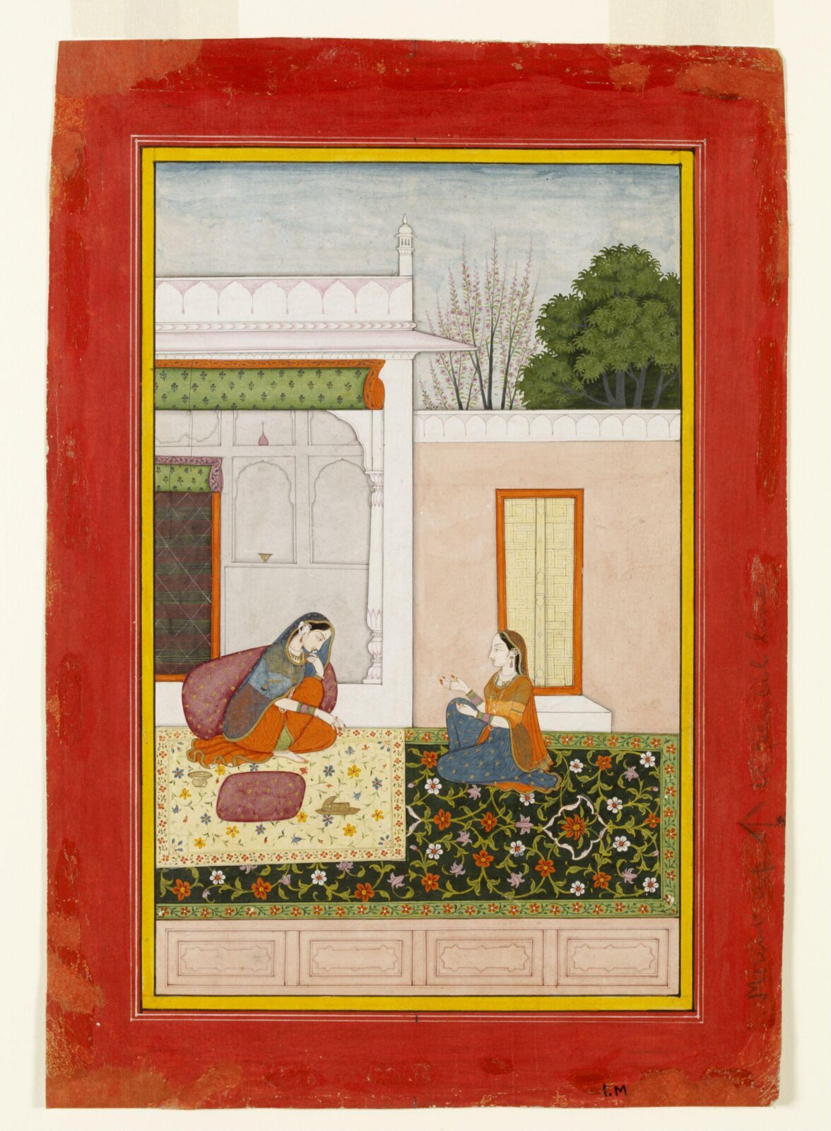 Prositapatika Nayika, ca. 1750-1755