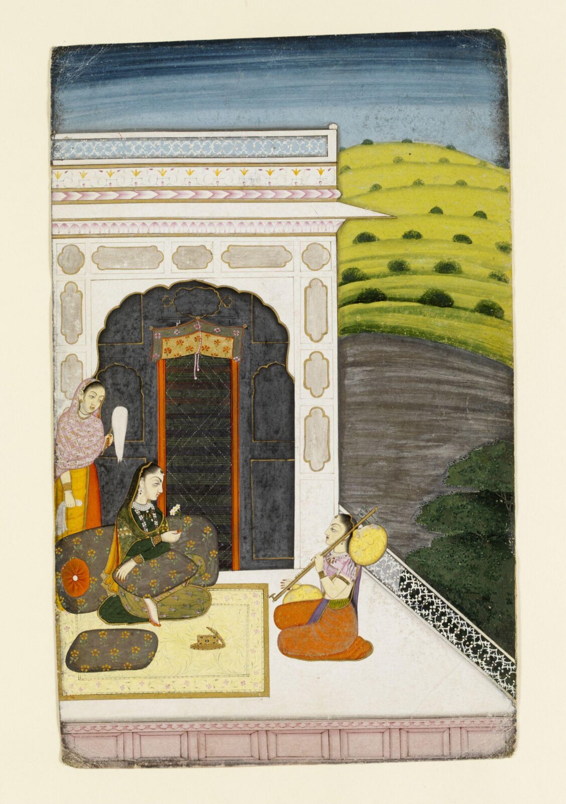 Prositapatika Nayika, ca. 1760