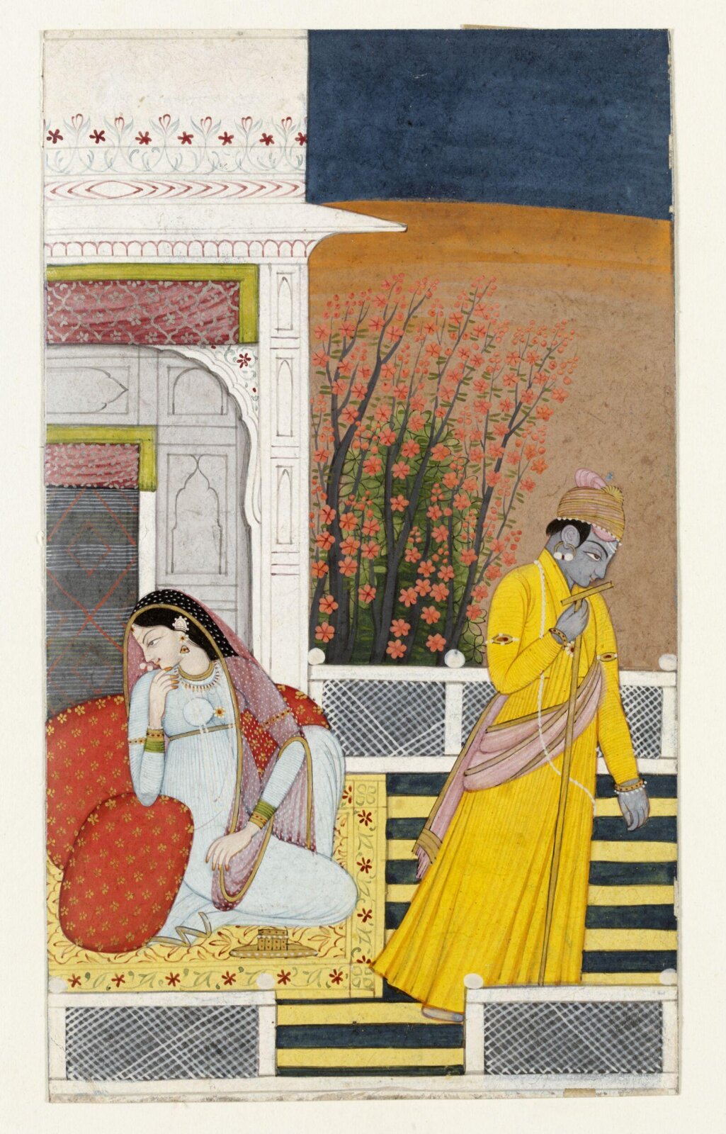 Radha and Krishna, ca. 1780-1790