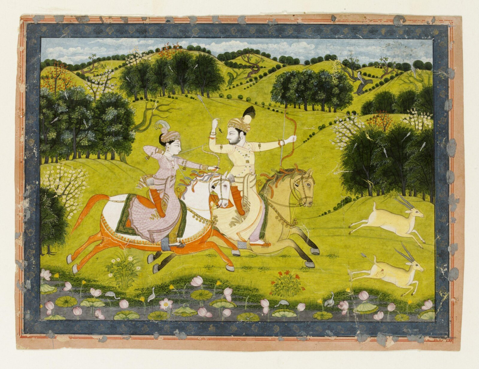 Baz Bahadur and Rupmati, ca. 1830-1850