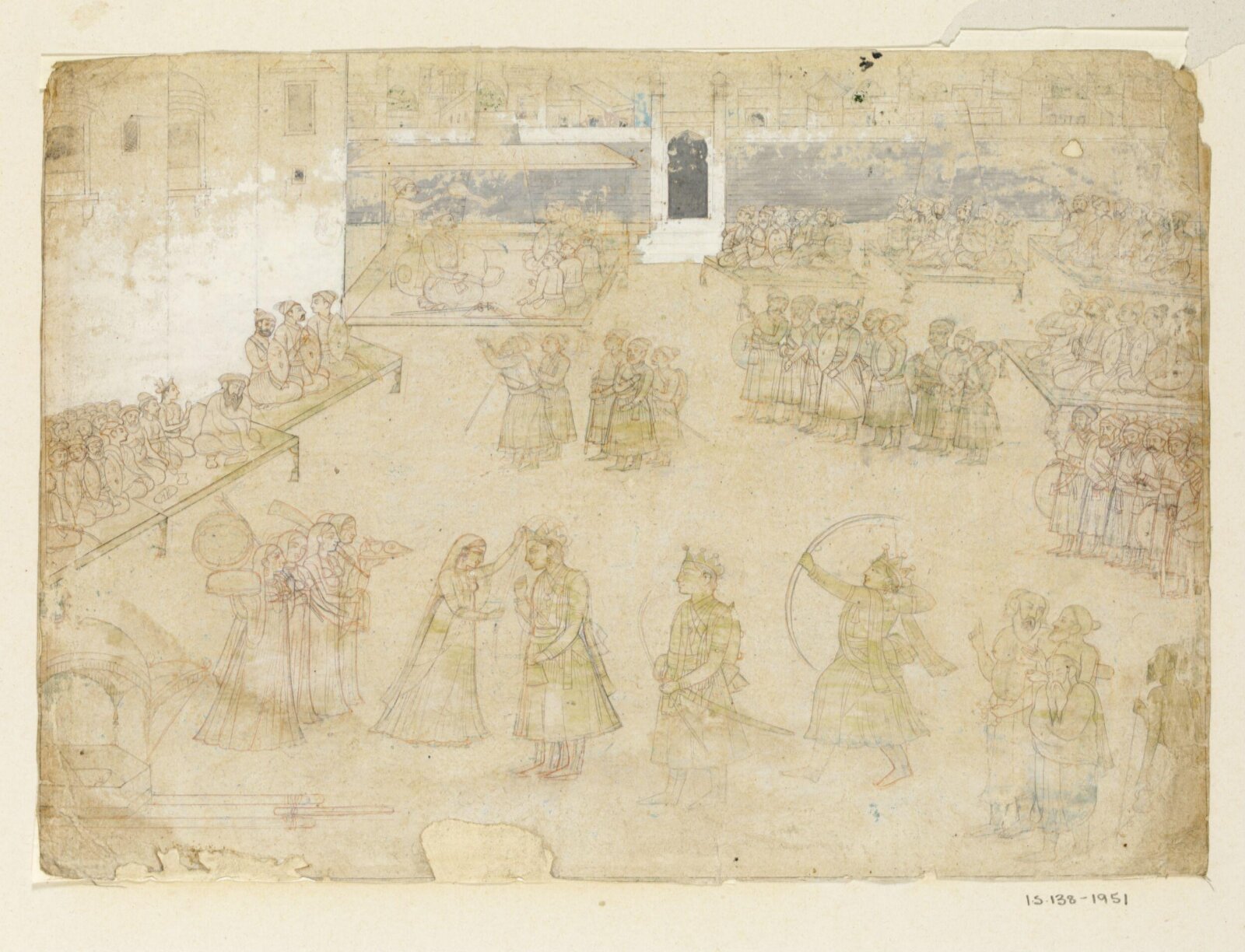 Sita and Rama., ca. 1800