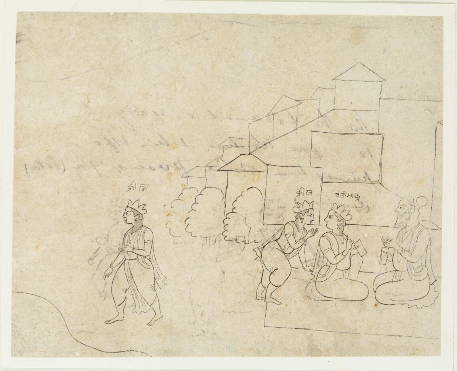 Krishna and Balabhadra, ca. 1800