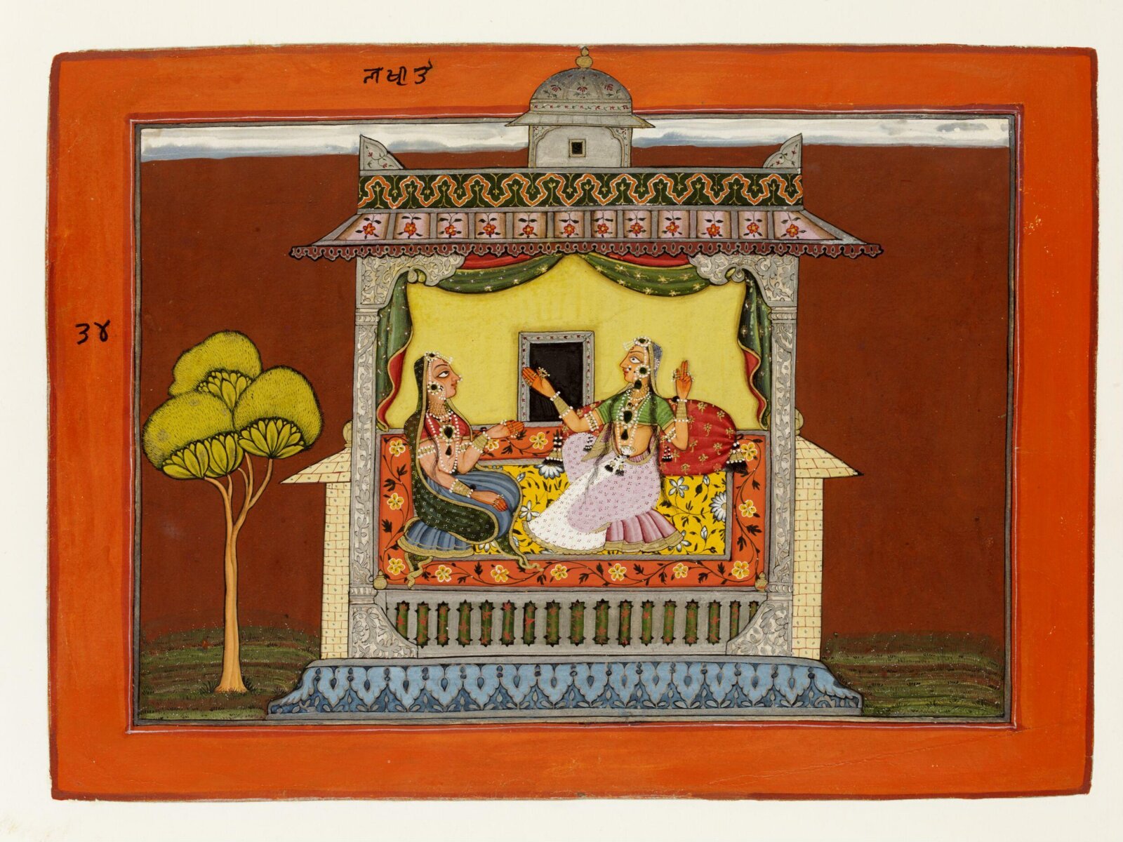 Radha, ca. 1660 - ca. 1670