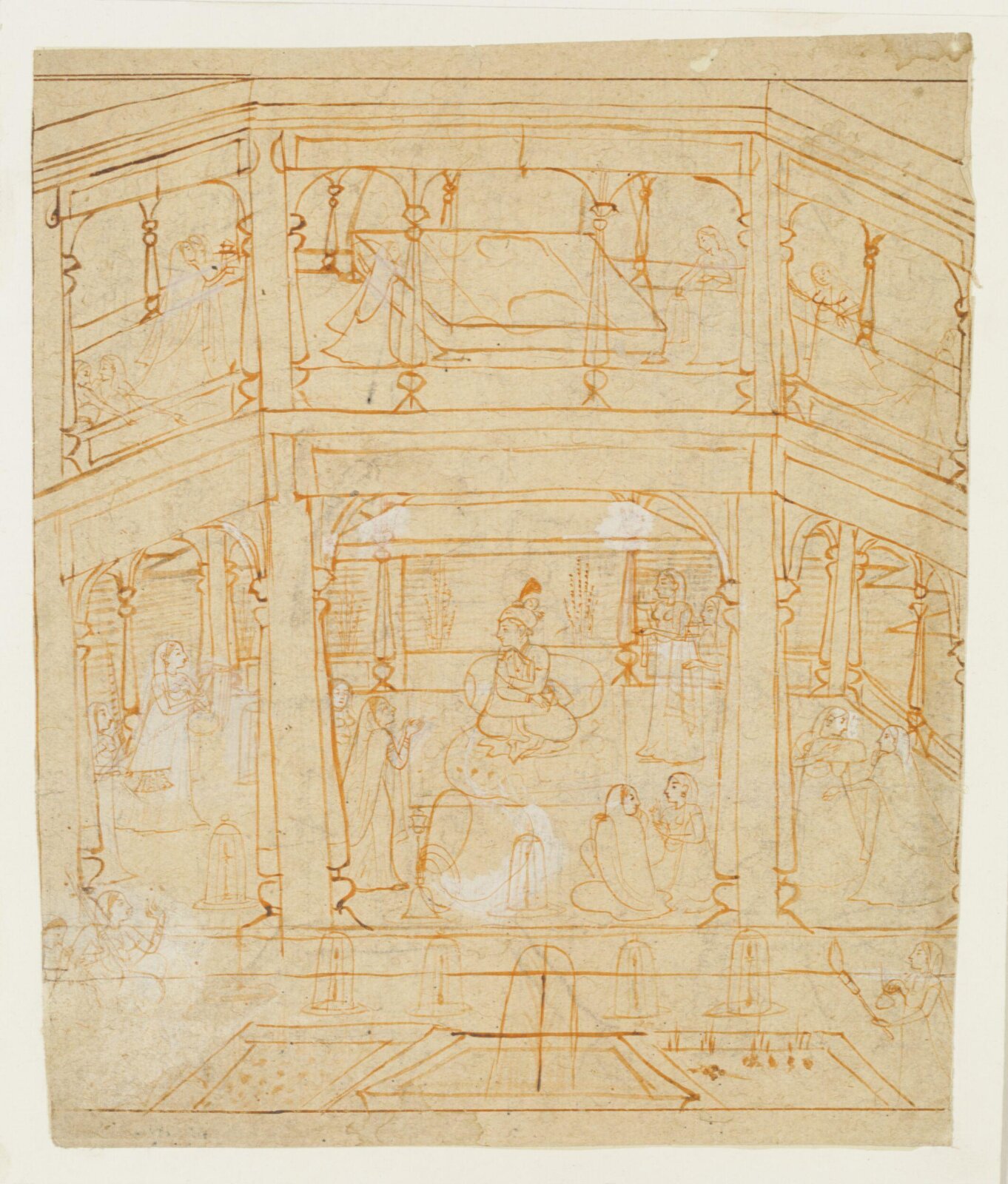 Drawing, early 19th century