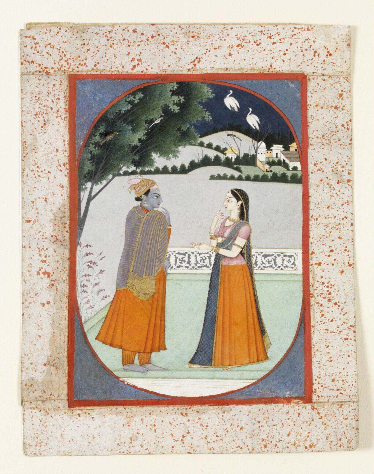 Radha and Krishna, ca. 1780 - ca. 1790