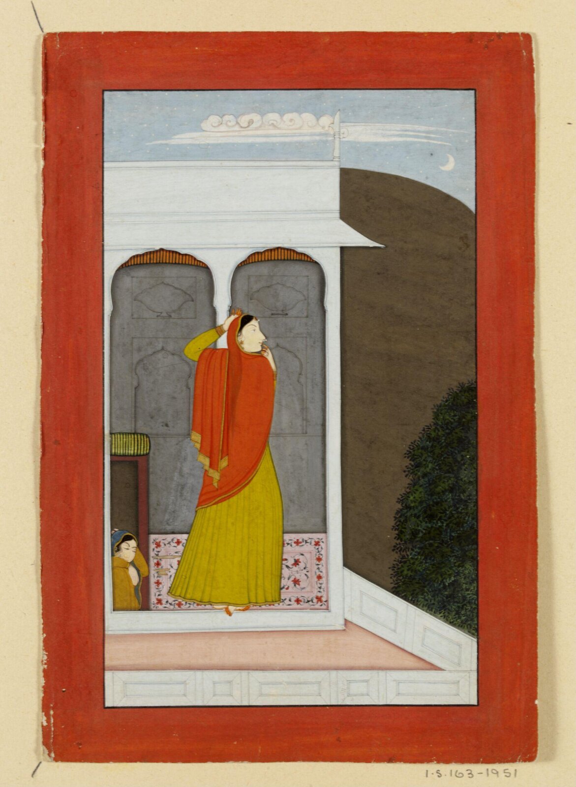 Vasakasajja Nayika, ca. 1760 - ca. 1770
