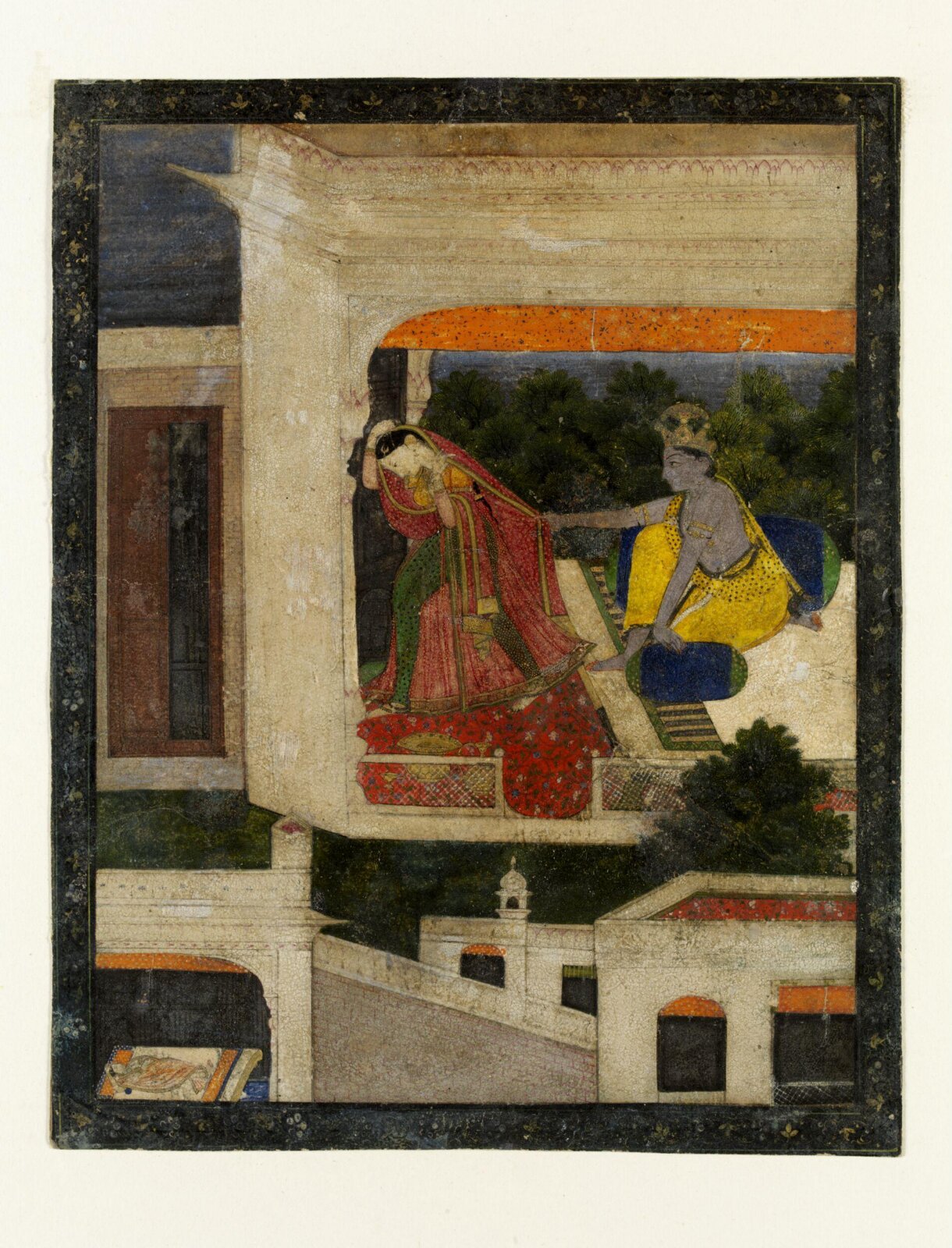 Krishna and Radha, ca. 1810 - ca. 1825