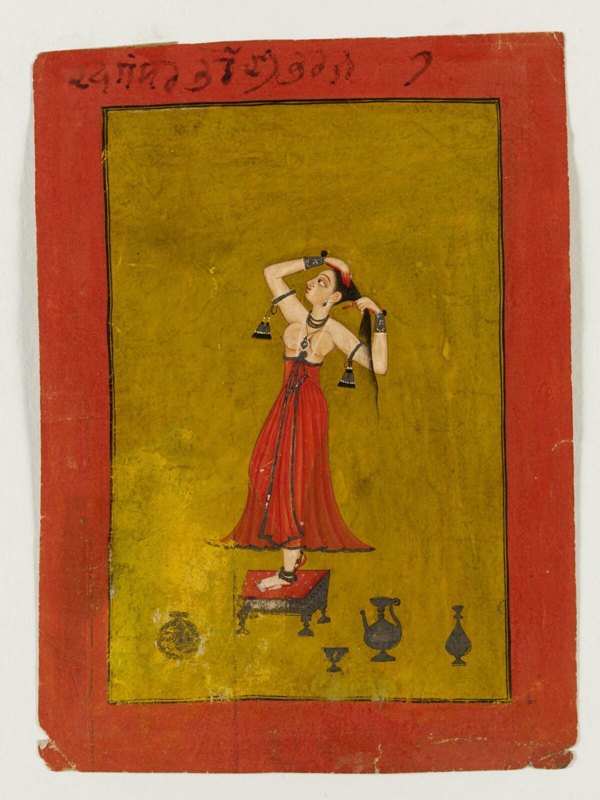 Devagandhari Ragini, ca. 1730