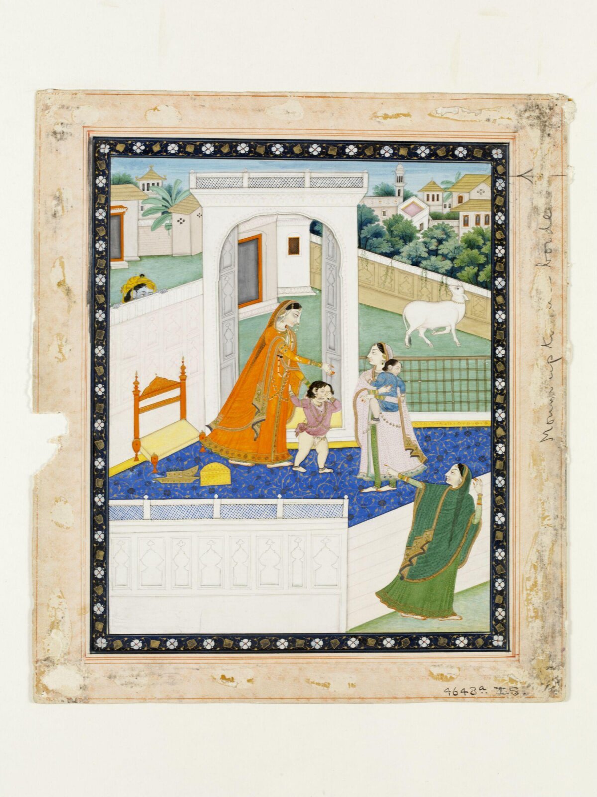 Krishna and Radha, ca. 1840