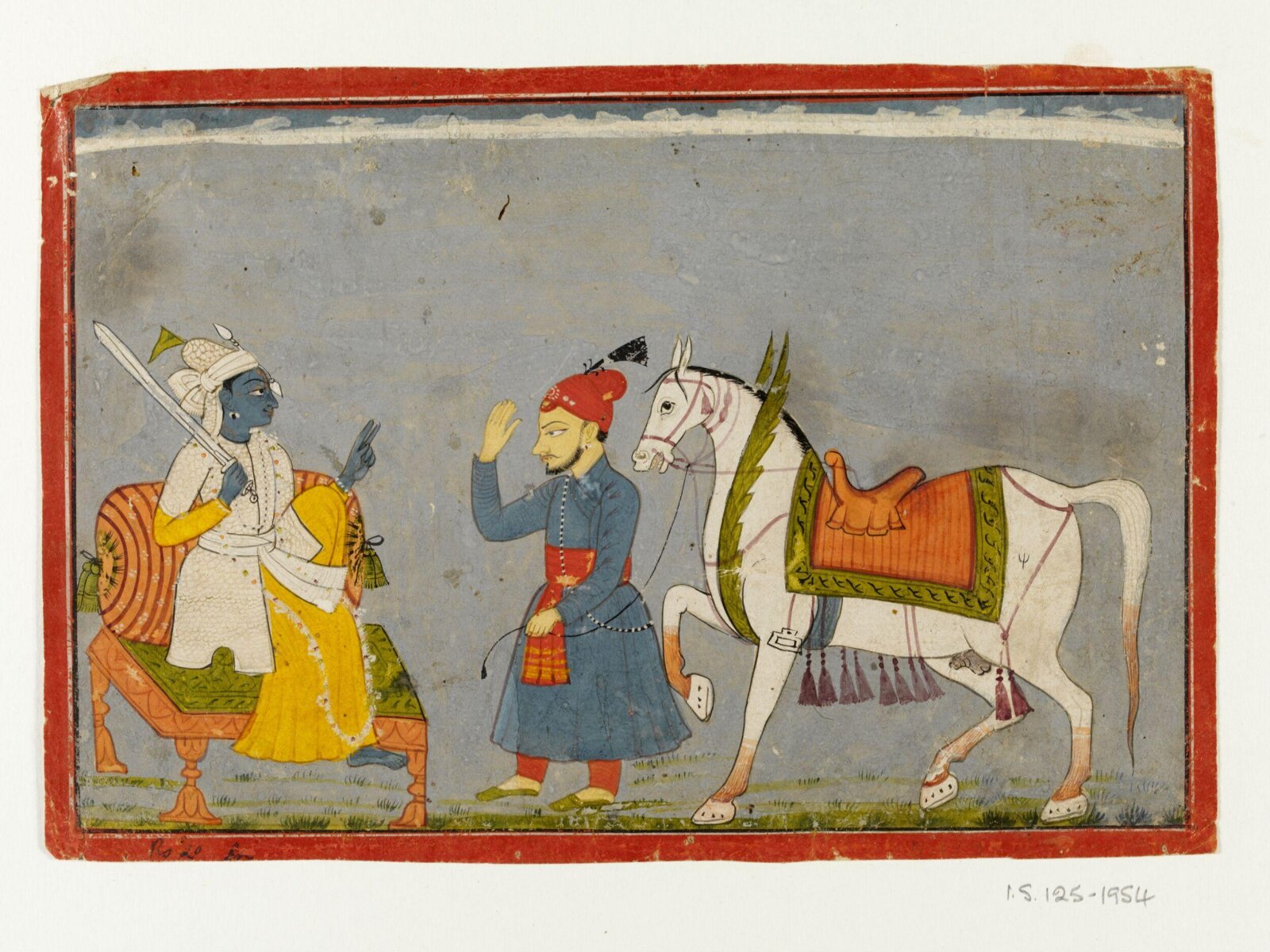 Vishnu as Kalki, ca. 1720