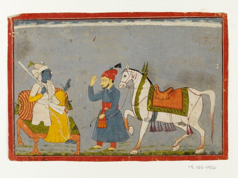 Vishnu as Kalki