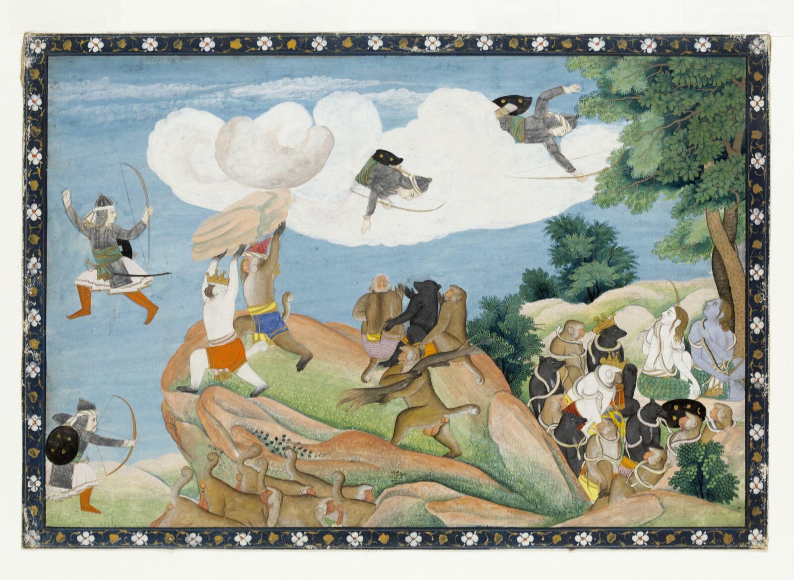 Indrajit, Rama and Lakshmana, ca. 1820 - ca. 1830