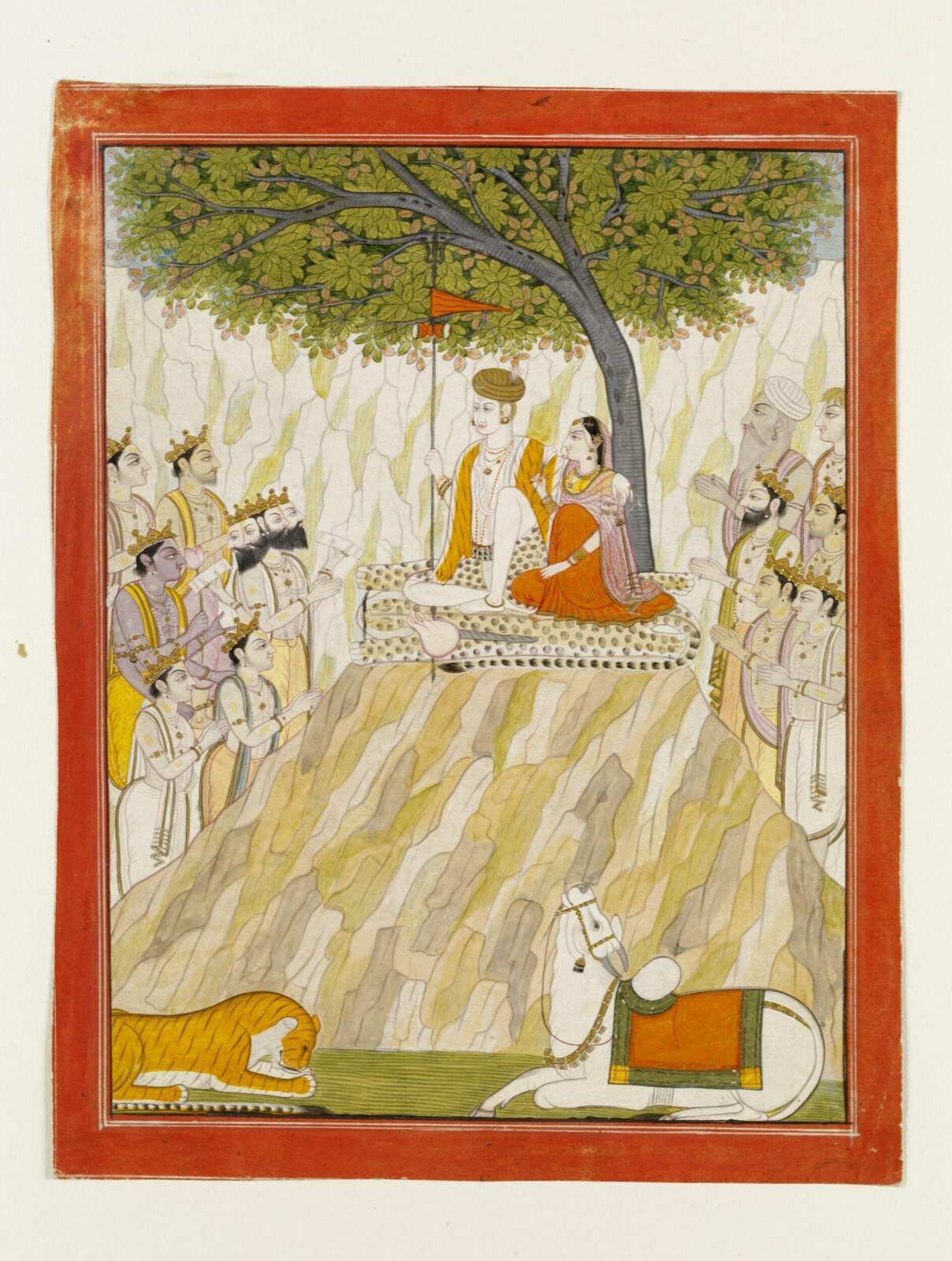 Shiva and Parvati, ca. 1830 - ca. 1840