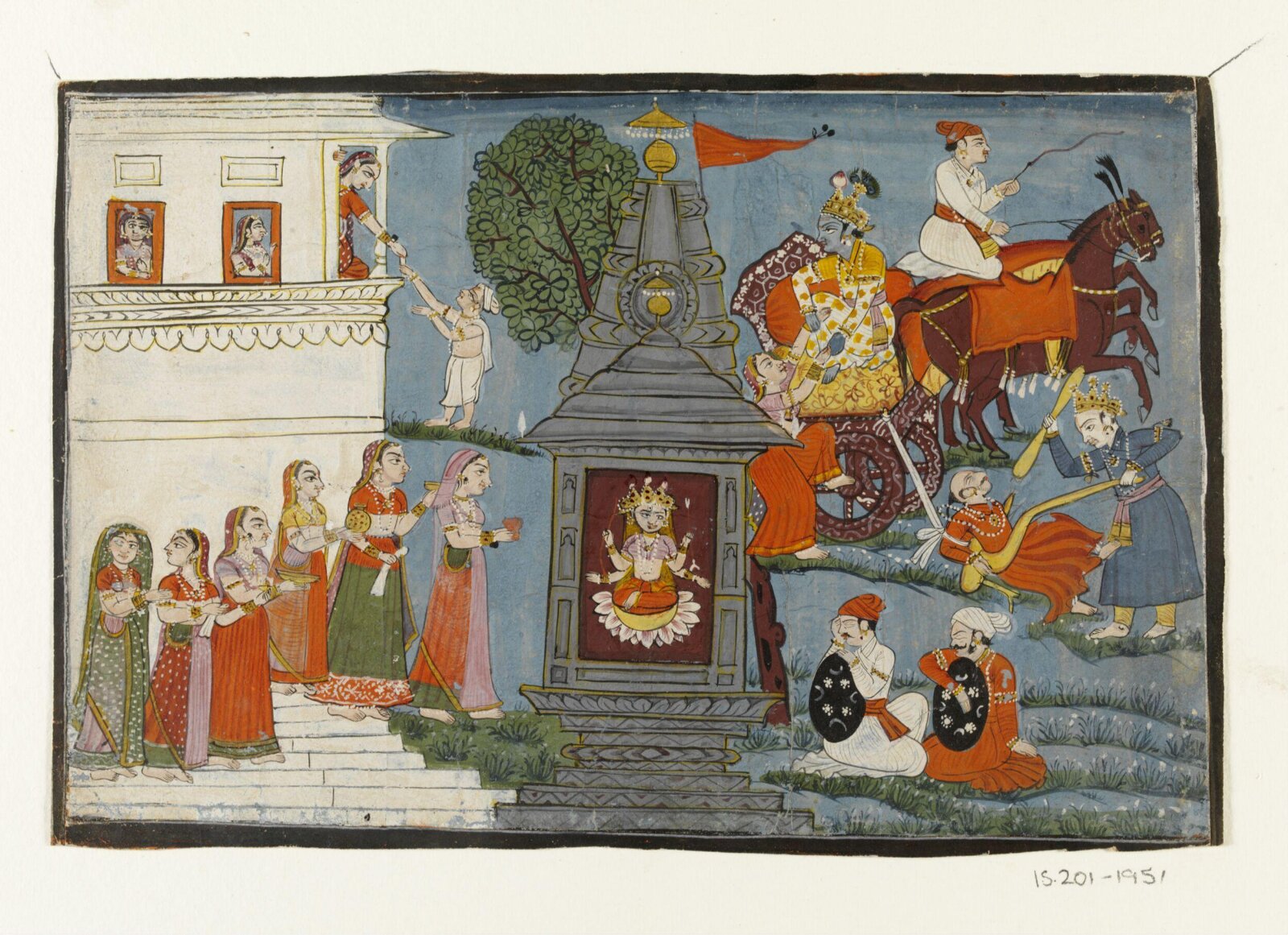 Rukmini, ca. 1730 - ca. 1740
