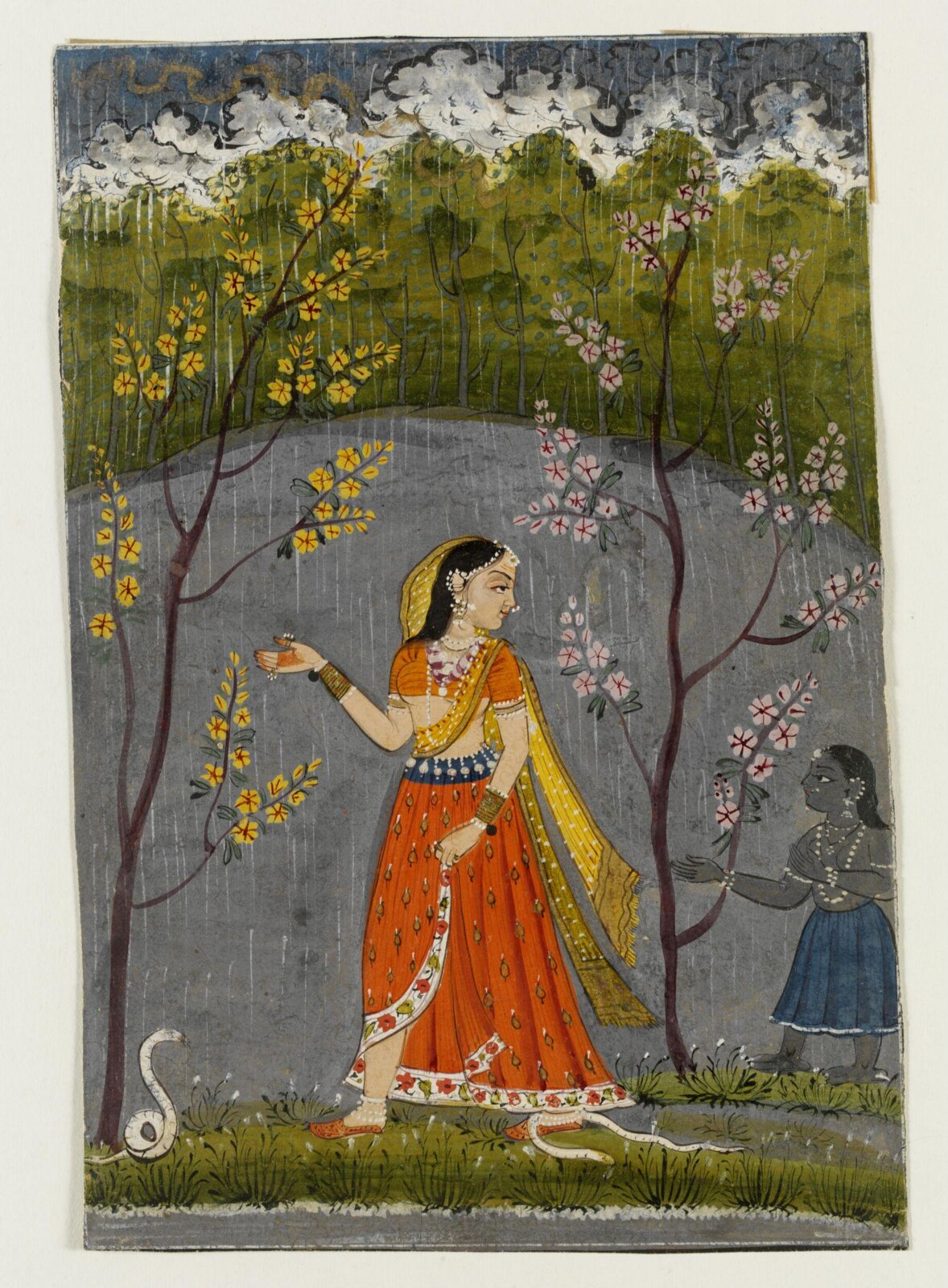 Abhisarika Nayika, ca. 1840