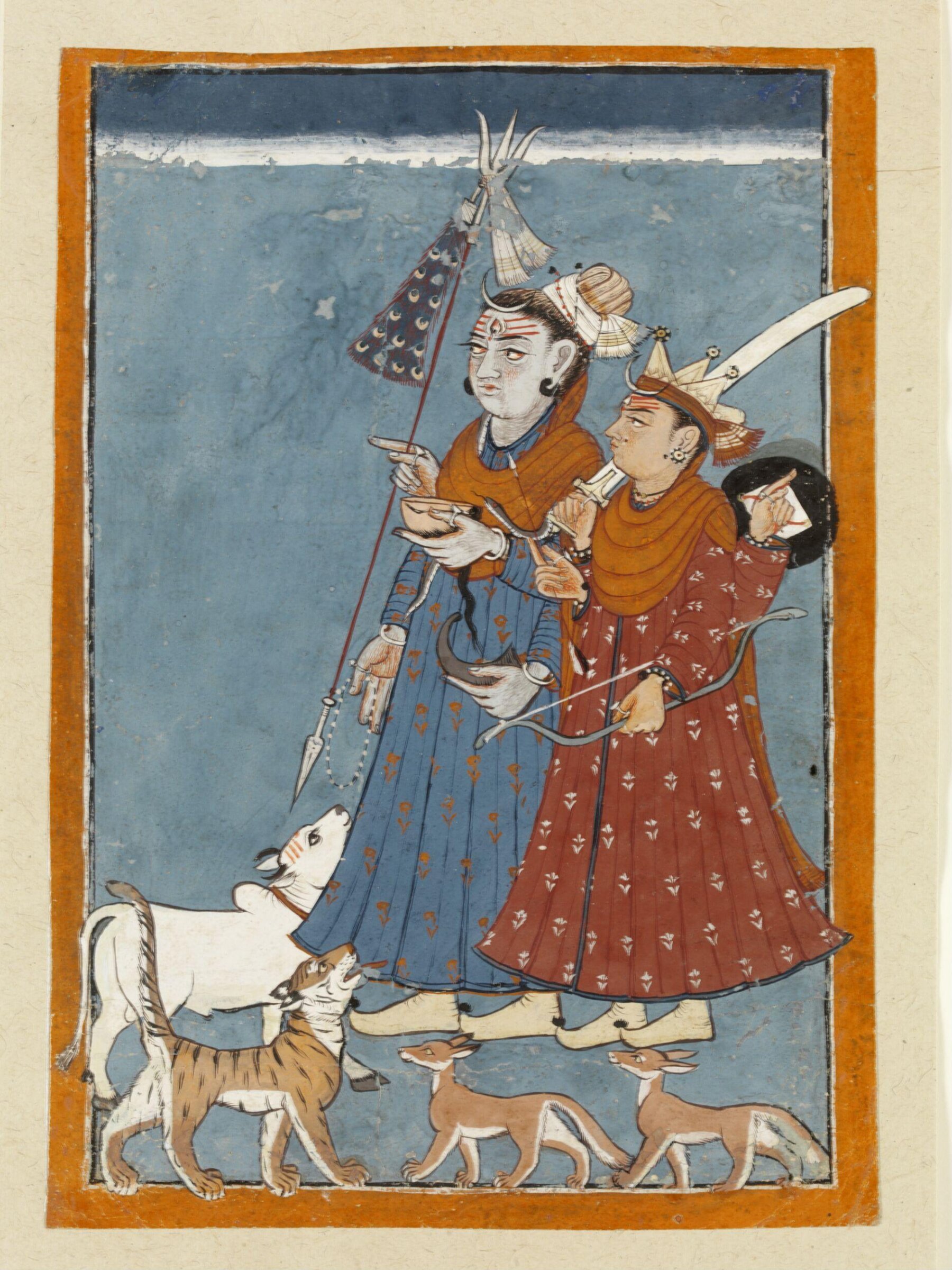 Shiva and Devi, ca. 1740 - ca. 1770