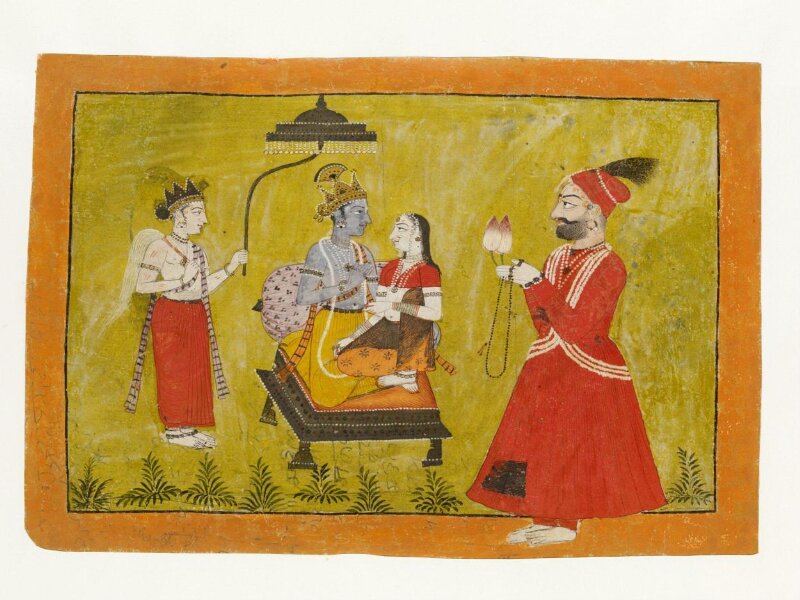 Raja Ajmer Chand of Bilaspur