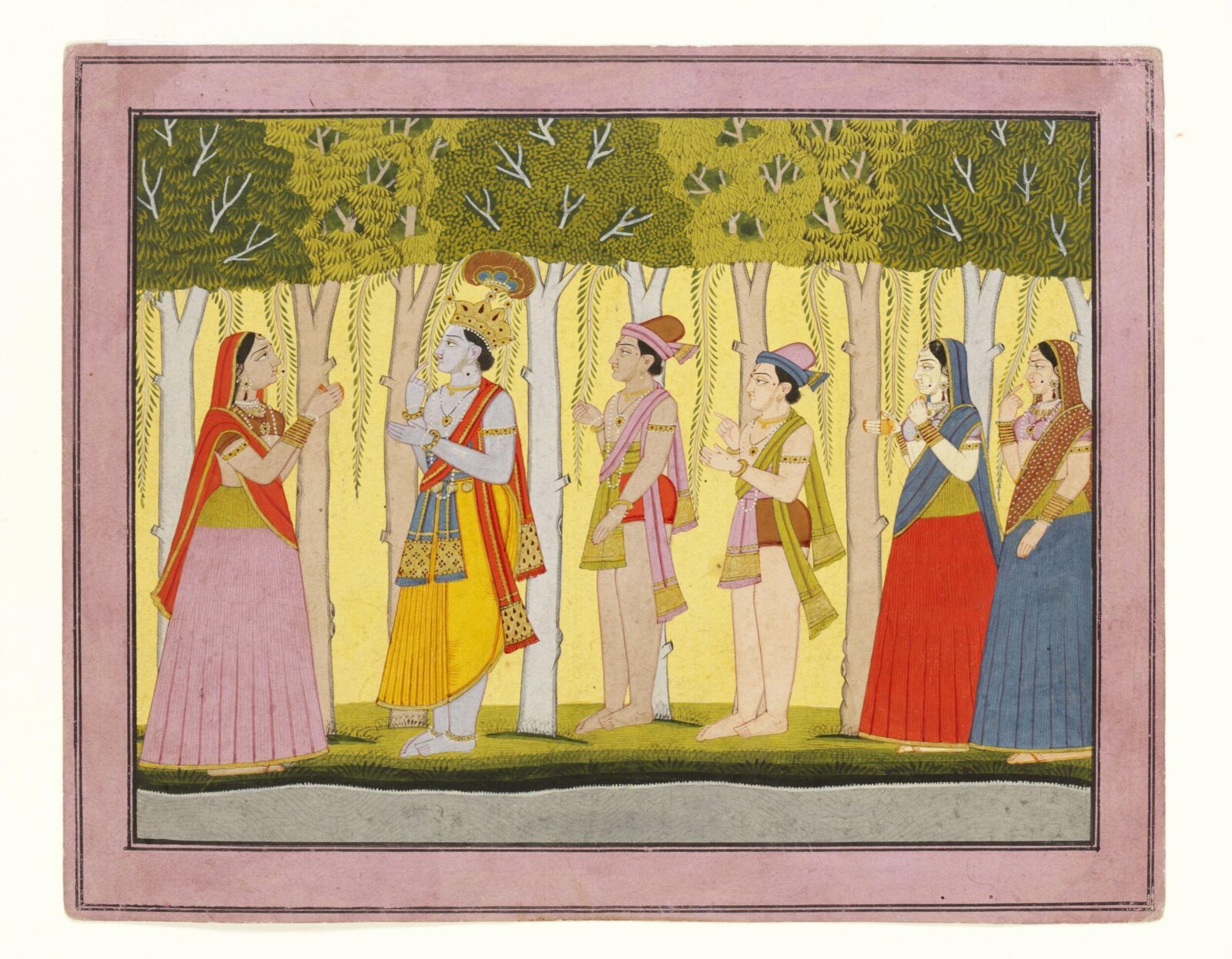 Radha and Krishna, ca. 1790 - ca. 1800