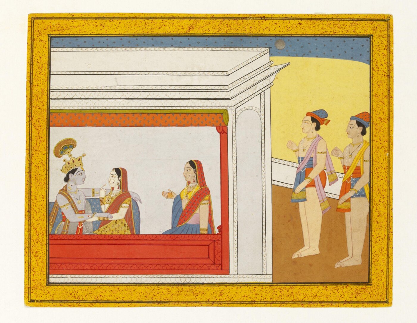 Unknown, Radha and Krishna