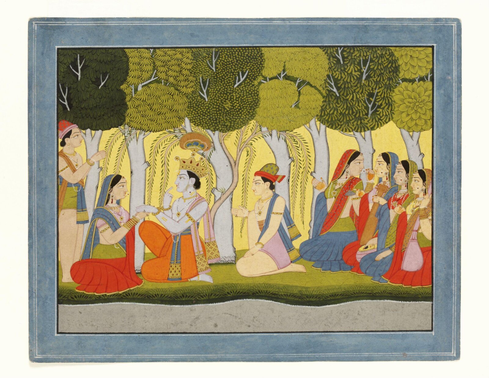 Radha and Krishna, ca. 1790 - ca. 1800