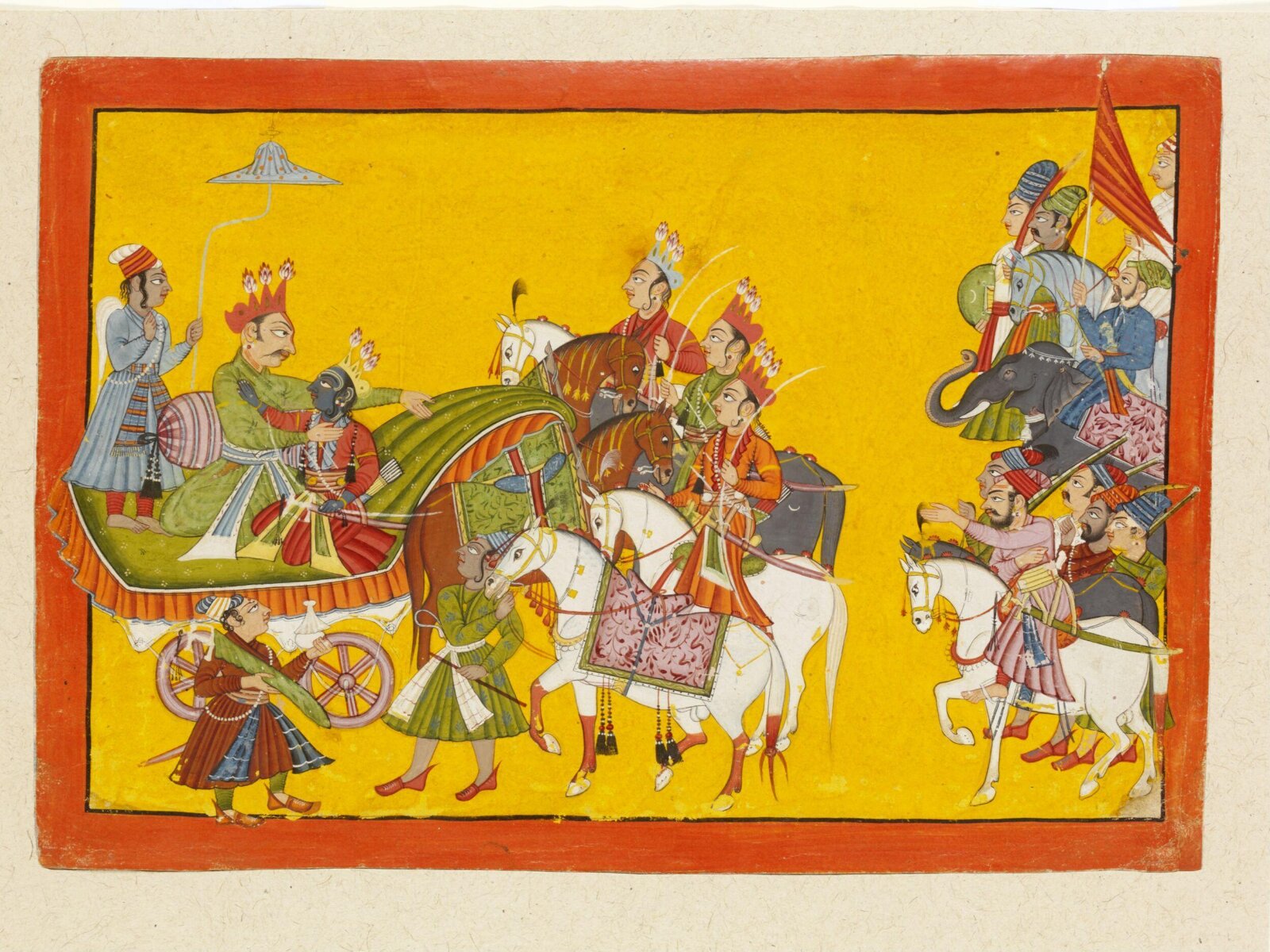 Dasaratha and Rama, ca. 1690 - ca. 1700