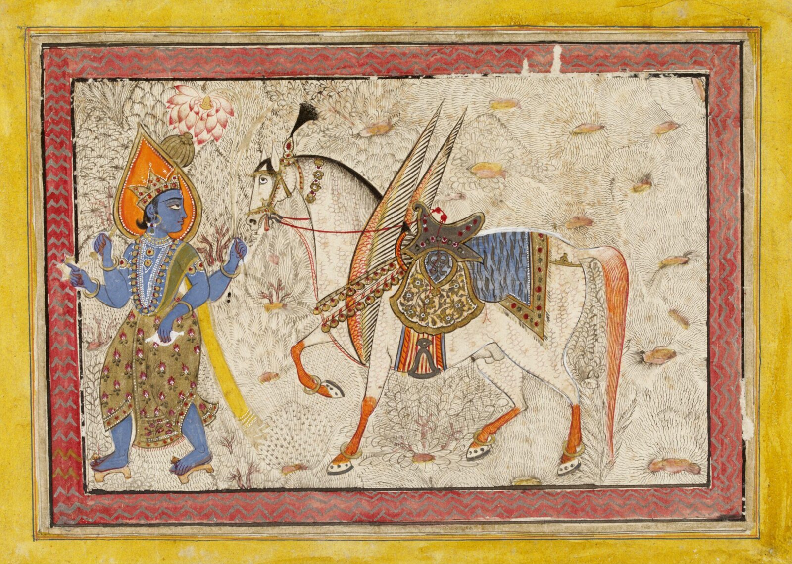 Kalki avatar, ca. 18th century