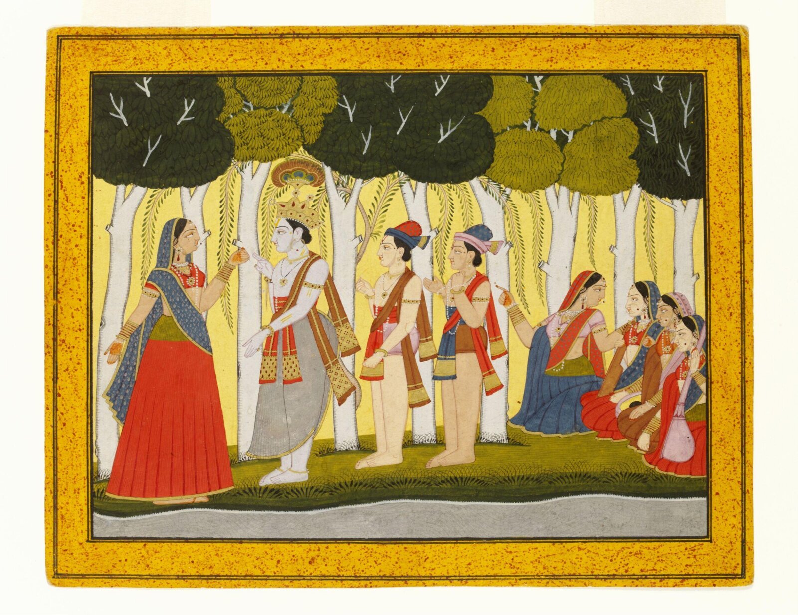 Radha and Krishna, ca. 1790 - ca. 1800