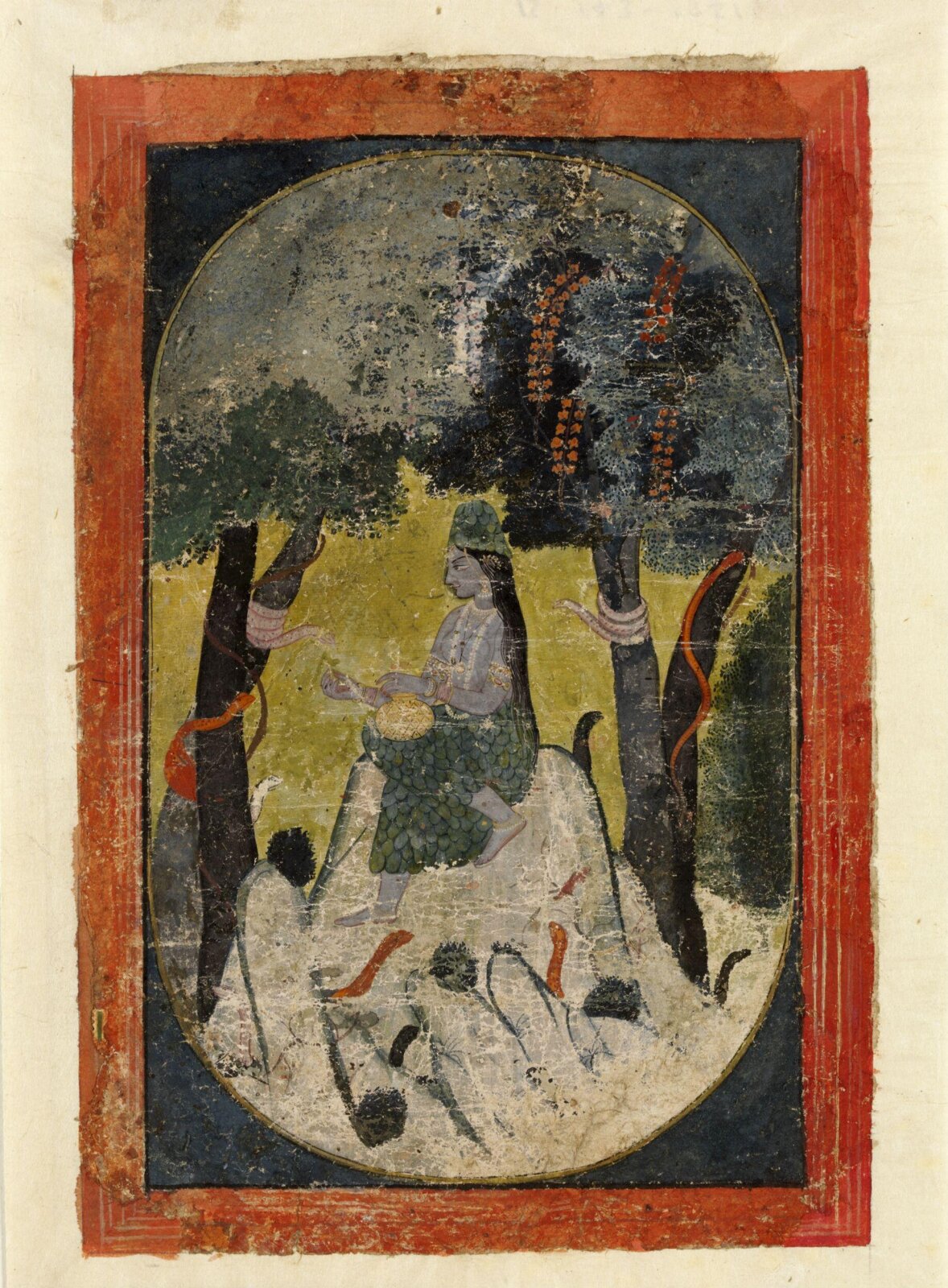 Asavari Ragini, ca. 1780