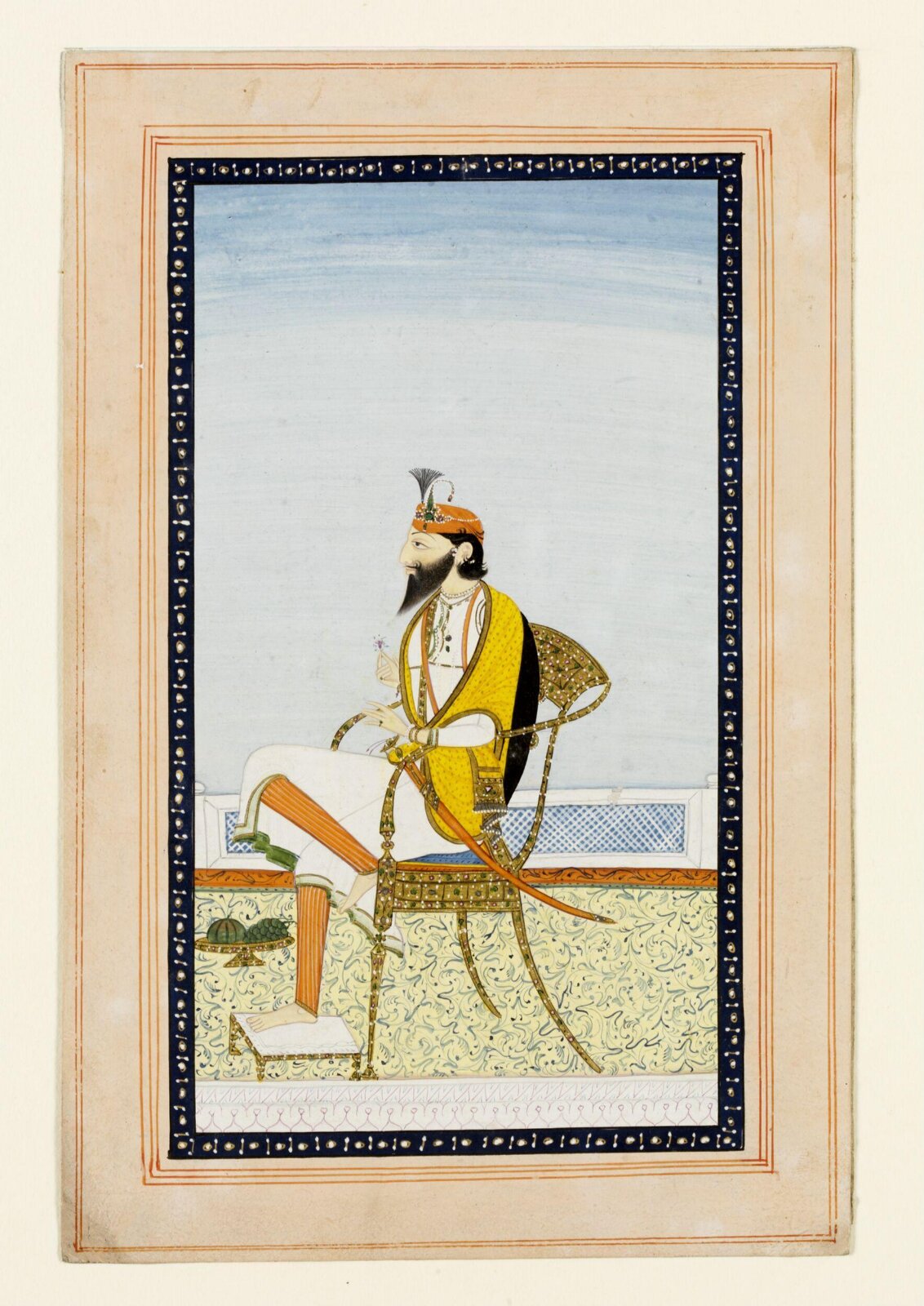 Raja Dhian Singh, ca. 1838