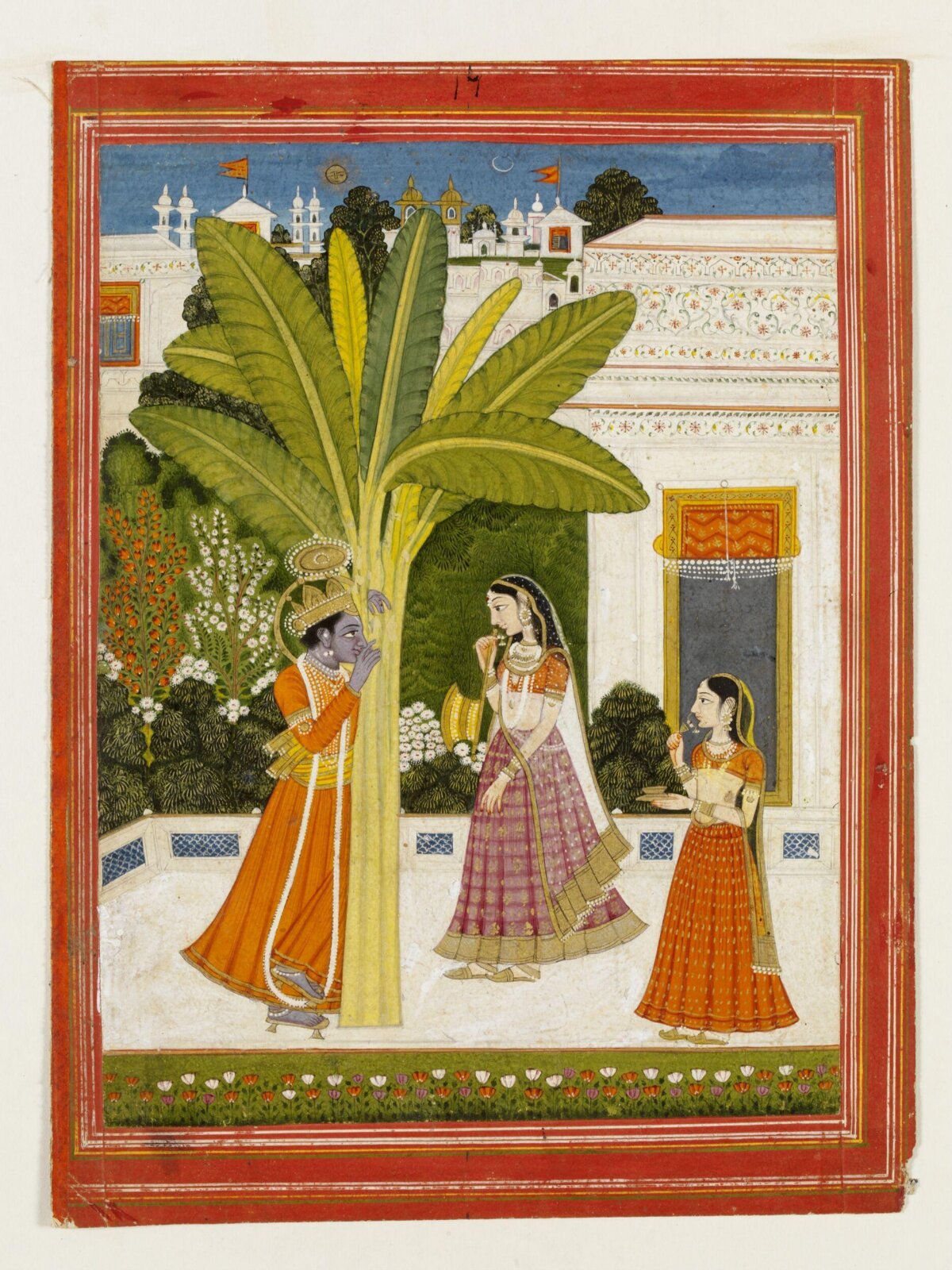 Krishna and Radha, ca. 1830