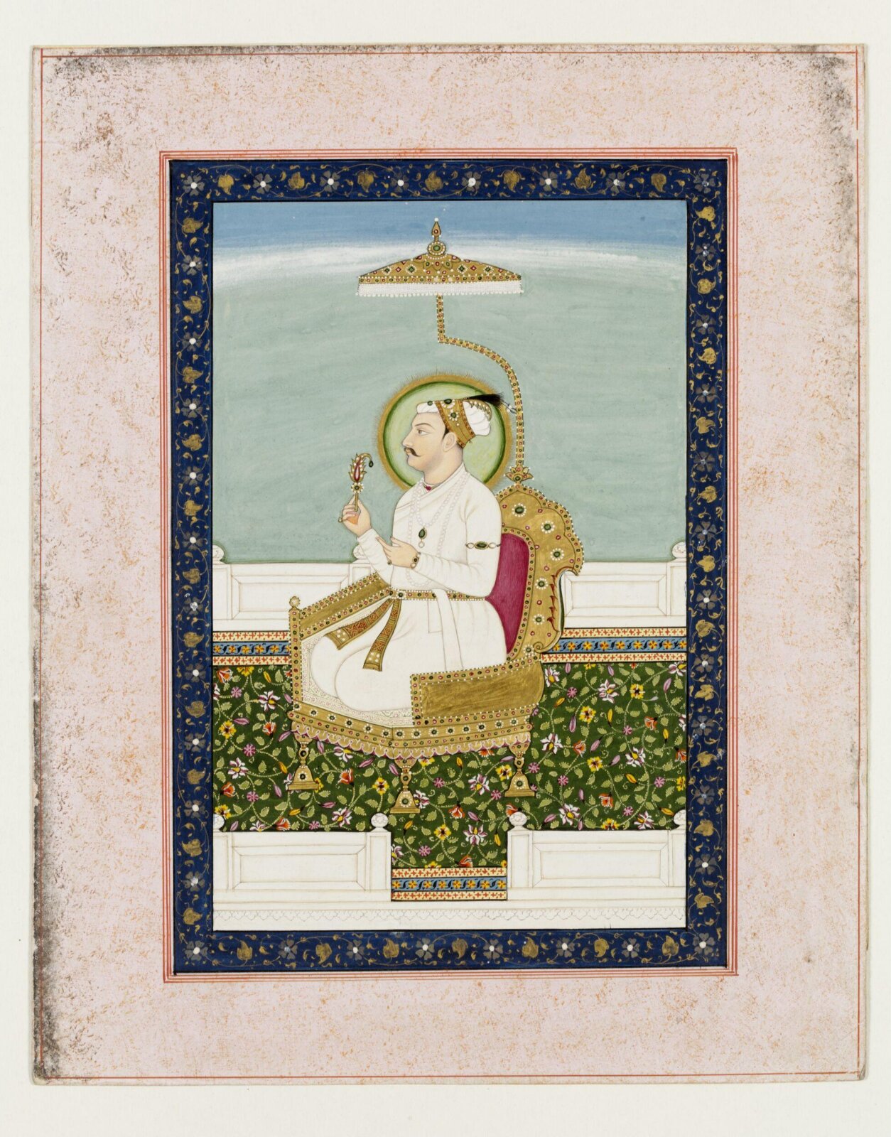 Emperor Muhammad Shah, ca. 1840