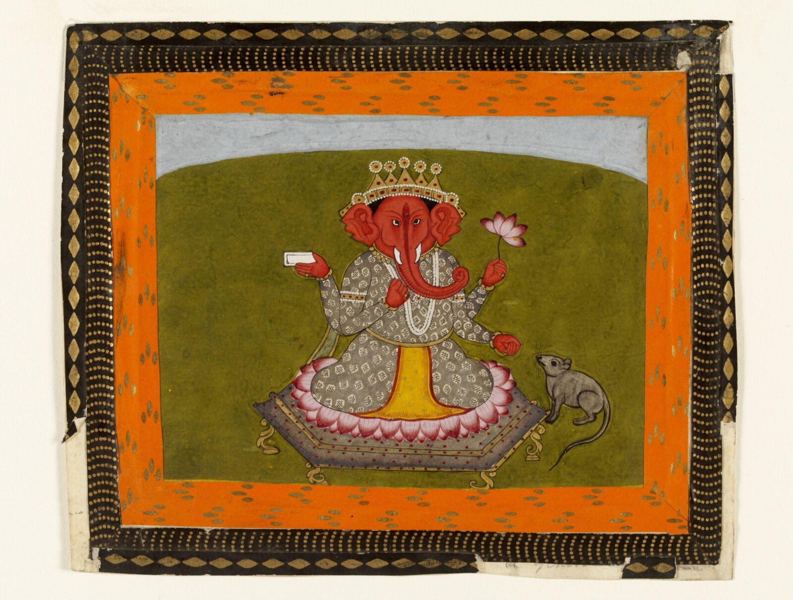 Shiva and Nandi, ca. 1760 - ca. 1770