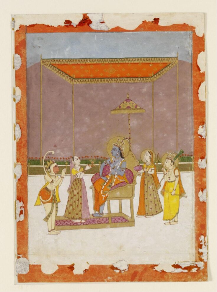 Rama, Sita, Lakshman and Hanuman top image
