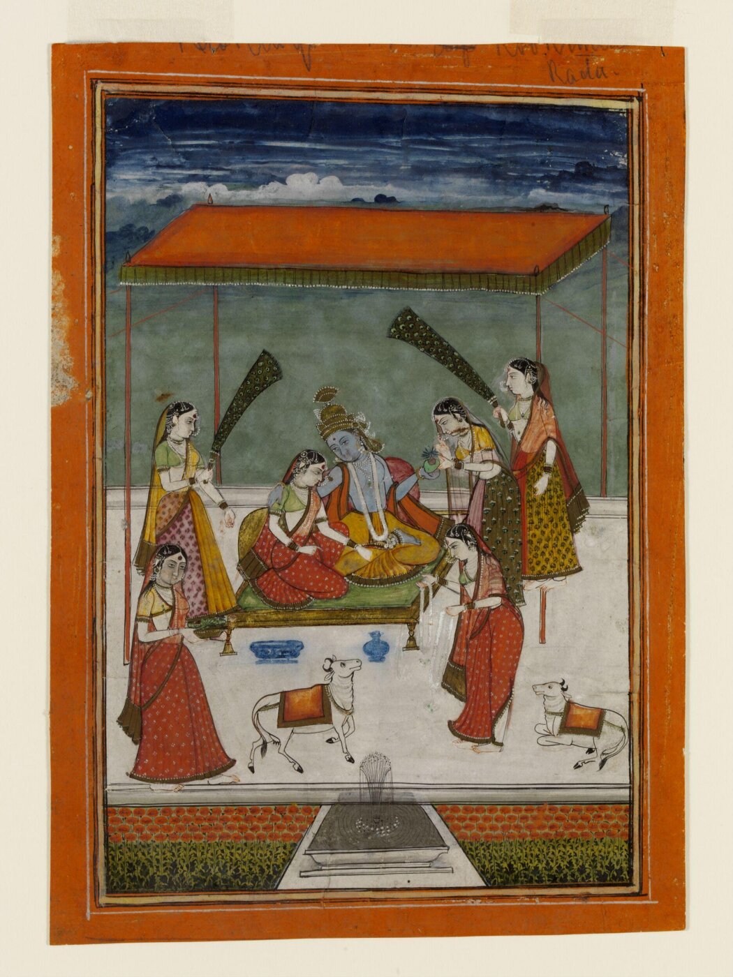 Unknown, Radha and Krishna