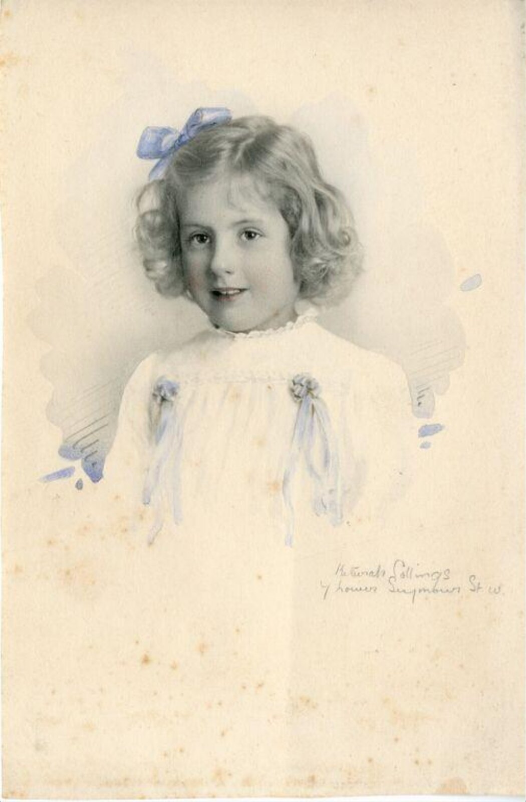 Watercolour painting, K. Collings, c. 1918