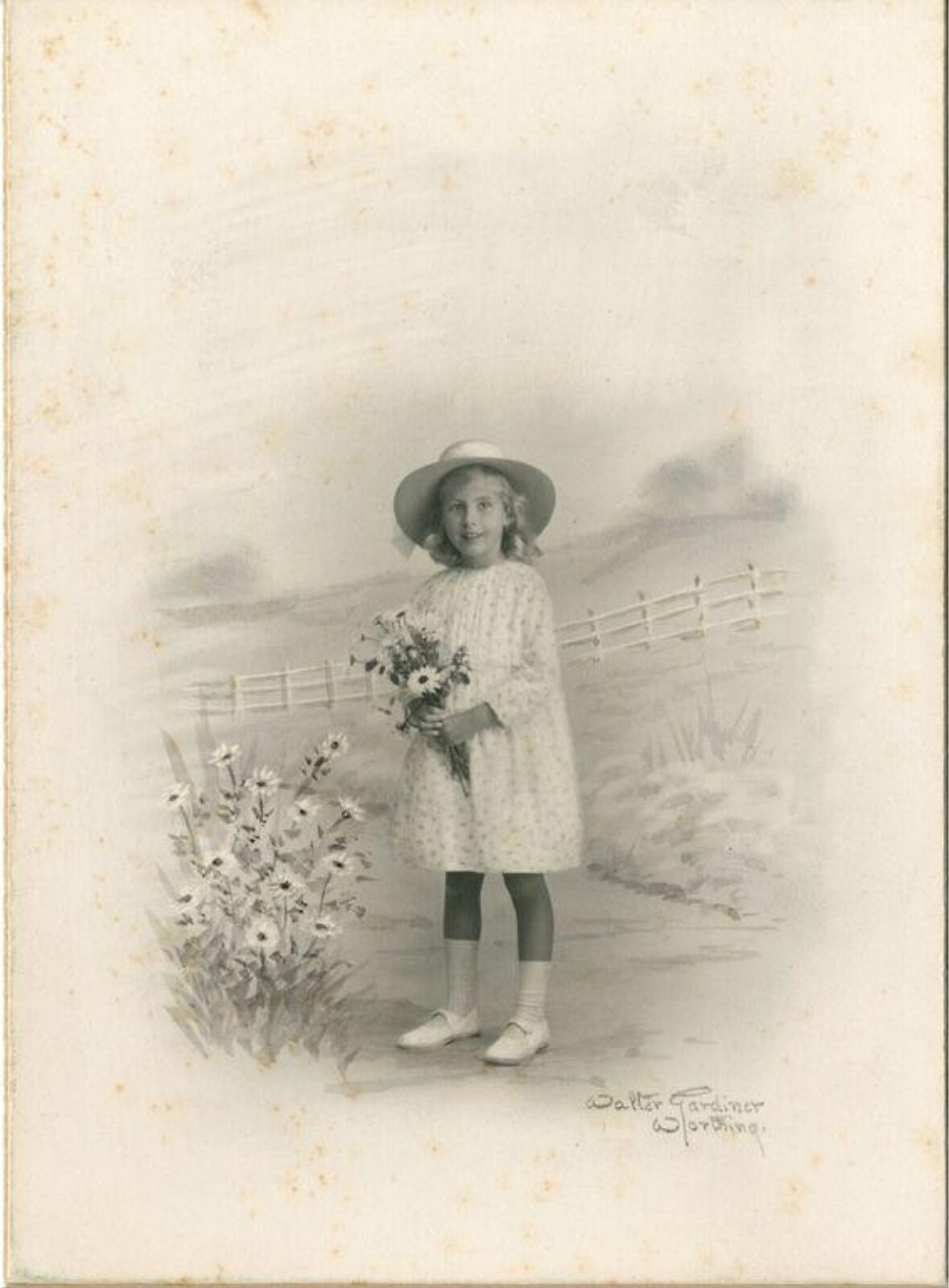 Watercolour painting, Walter Gardiner, c. 1920