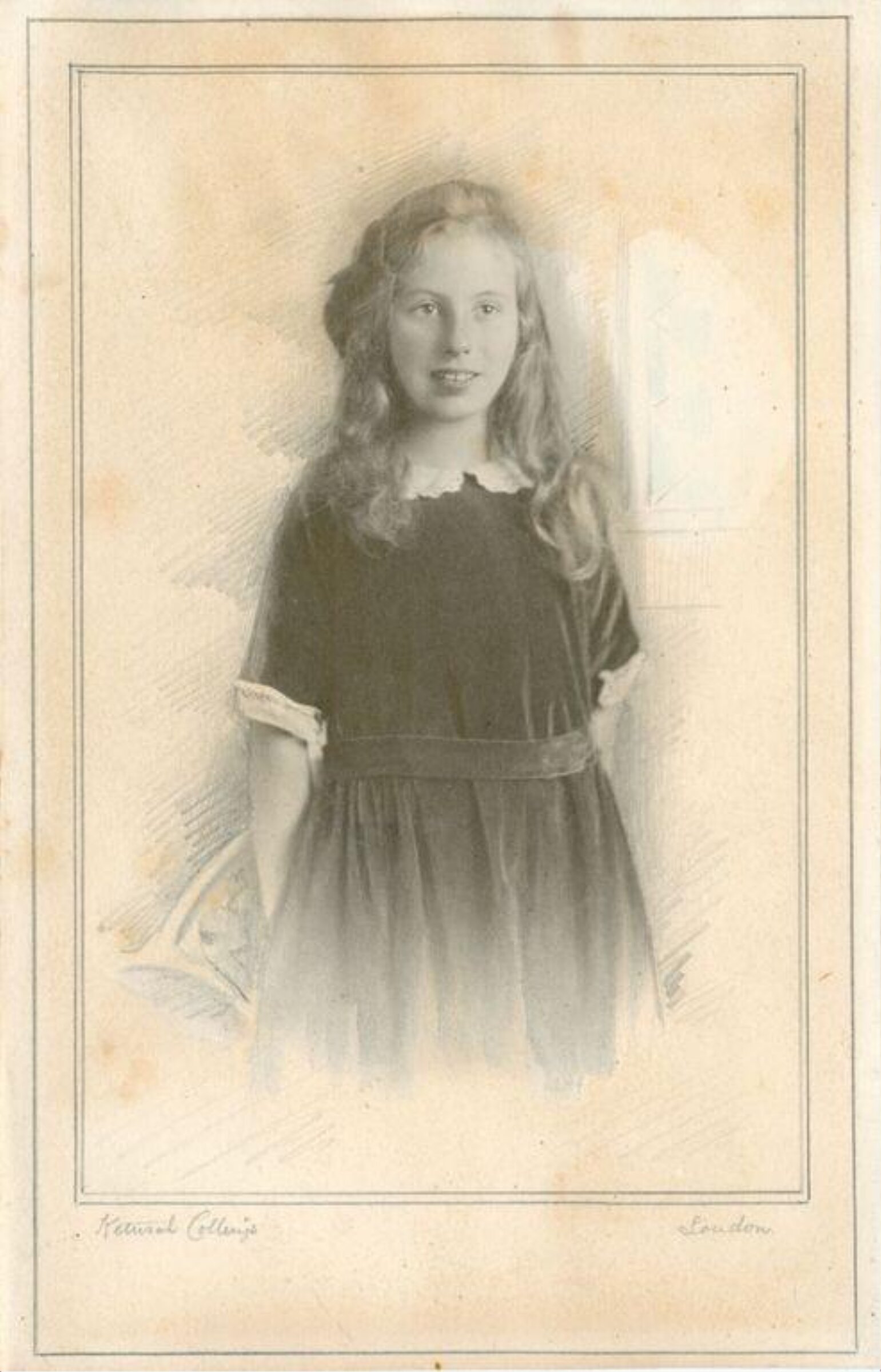 Watercolour painting, Keturah Collings, c. 1925