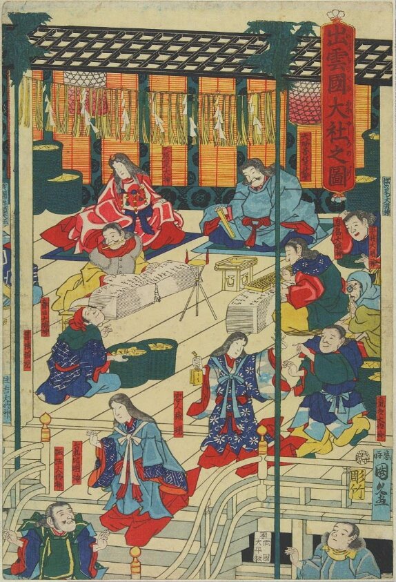 Meeting of Deities by Kunihisa