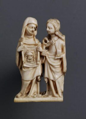 St Veronica and St Appolonia, late fourteenth century