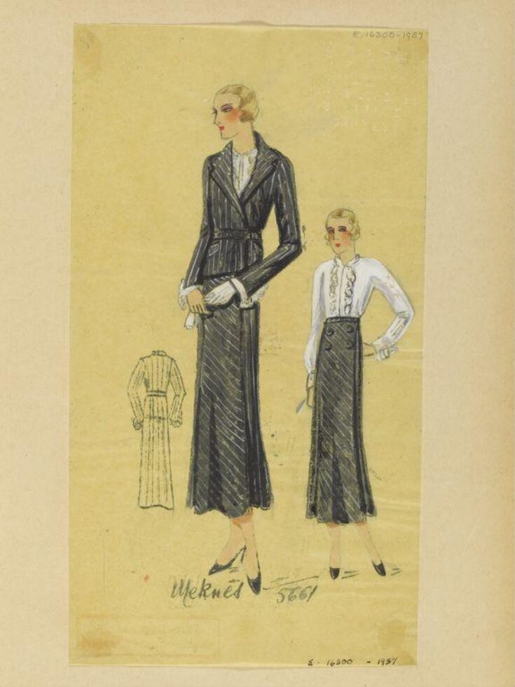 Été 1933, Costumes et Manteaux top image