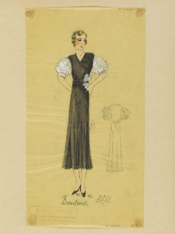 Été 1933, Robes d'Après-midi et Tea Gowns. top image