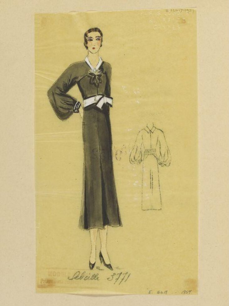 Été 1933, Robes d'Après-midi et Tea Gowns. top image