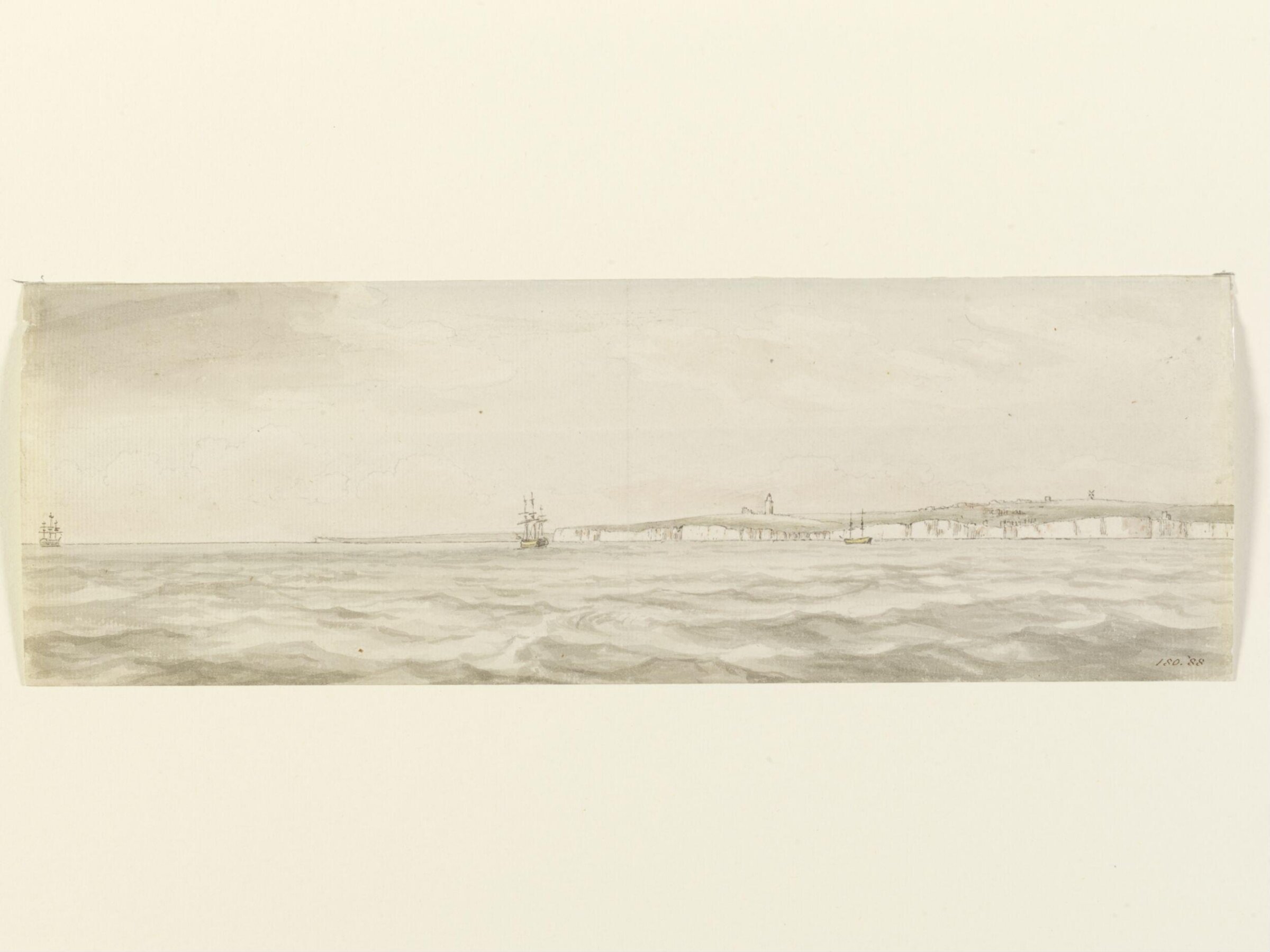 Off the North Foreland, Kent, Constable, April, 1803