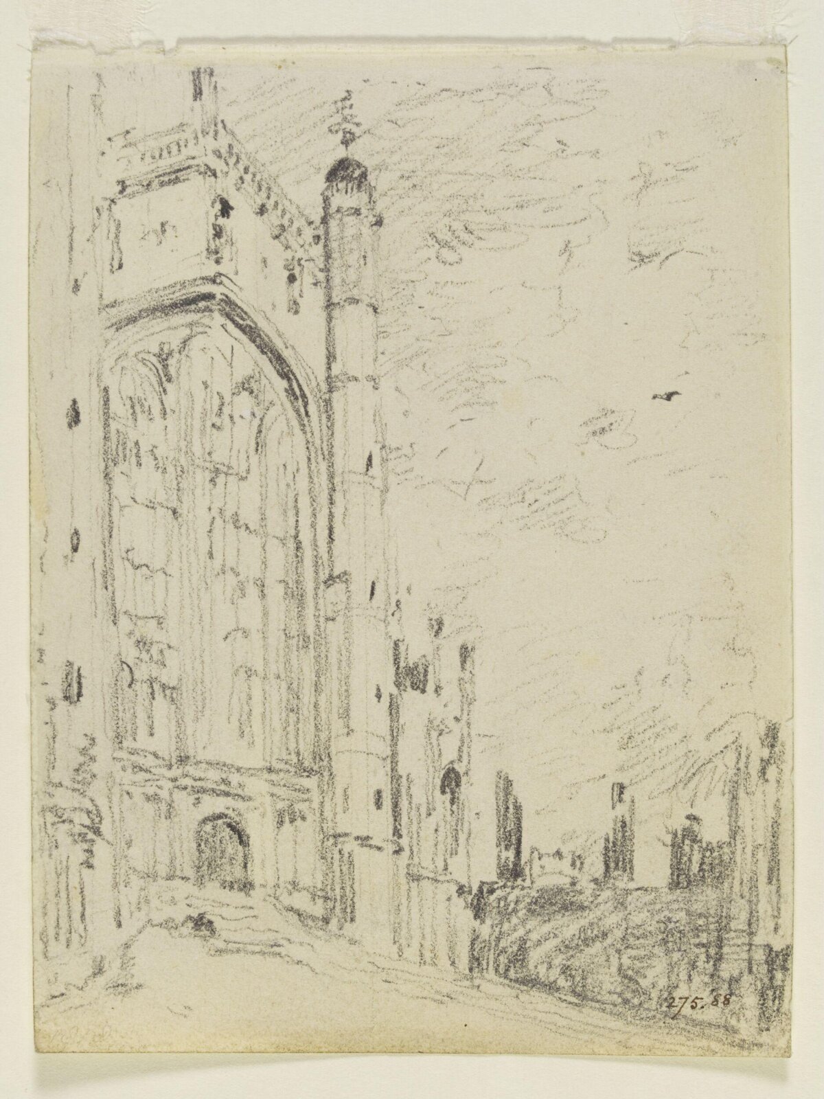 St. George's Chapel, Windsor: the west end, Constable, 1818