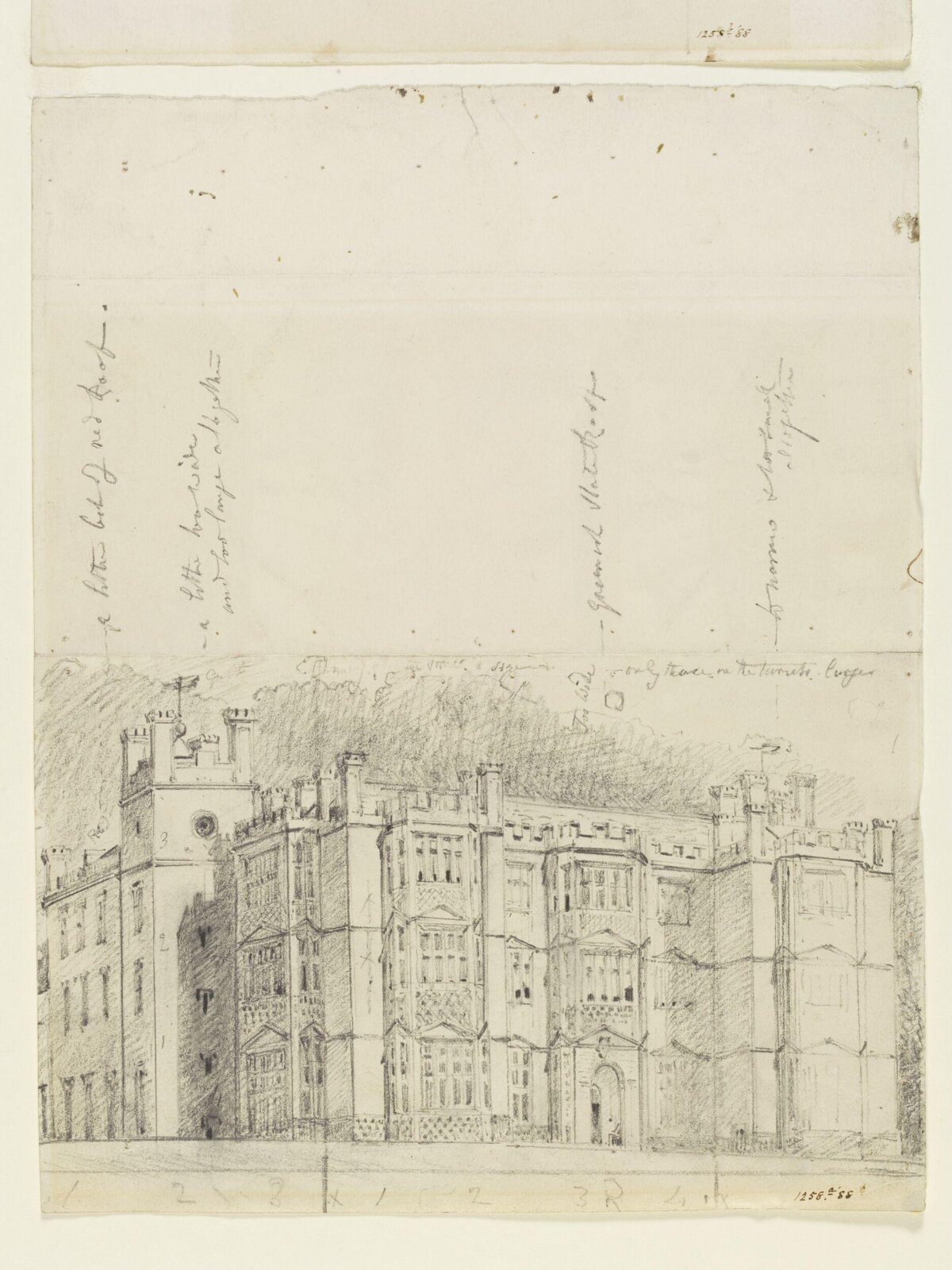 Englefield House, Berkshire, Constable, possibly August 1832