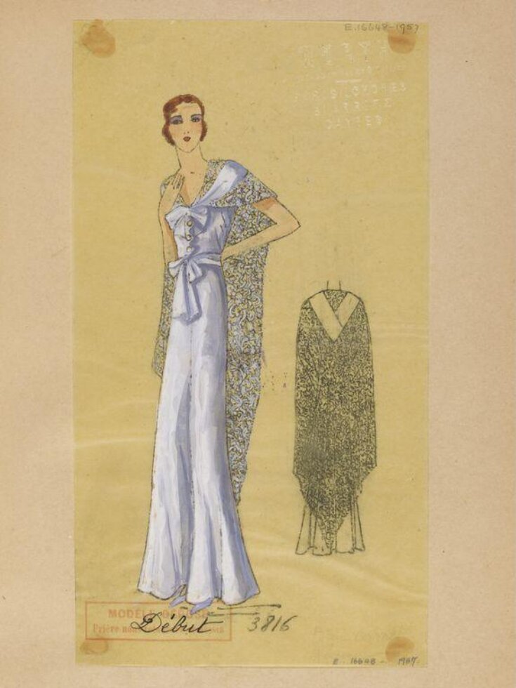 Hiver 1933 34 Robes d Apr s midi et Tea Gowns. V A Explore The