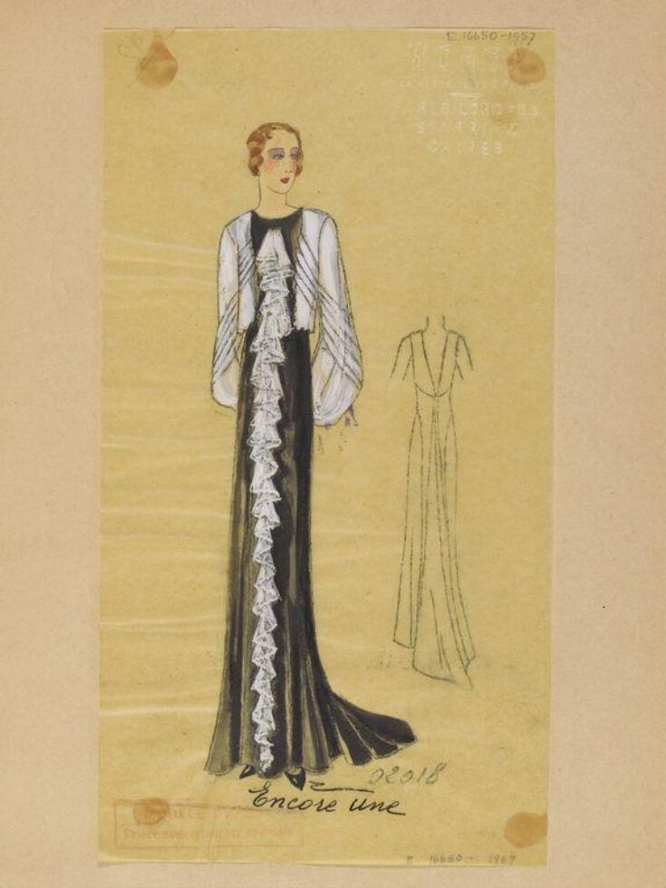 Hiver 1933 34 Robes d Apr s midi et Tea Gowns. V A Explore The