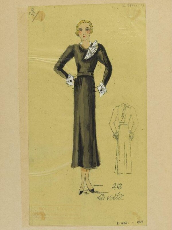 Été 1934, Robes d'Après-midi et Tea Gowns. | V&A Explore The Collections